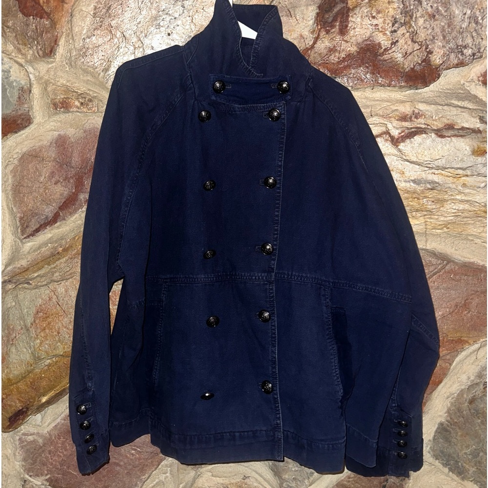 L We The Free Viva Surplus Women's Pea Coat Jacket - Picture 7 of 7